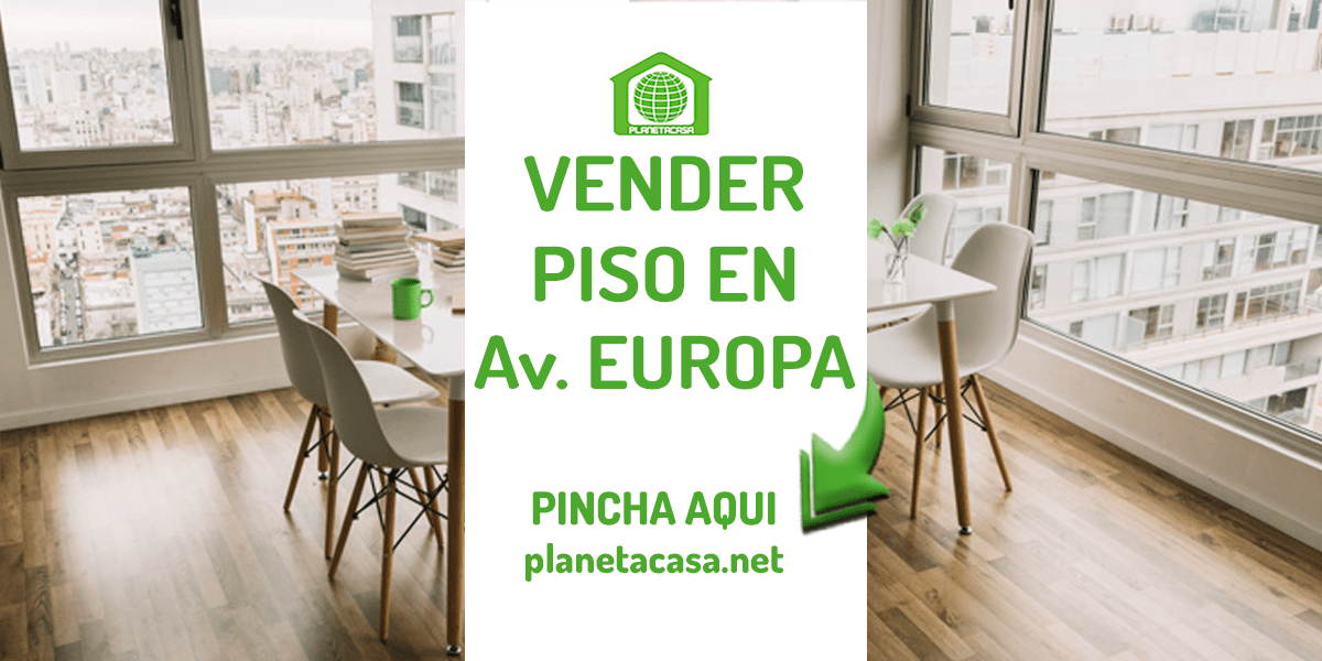 vender piso en avd europa