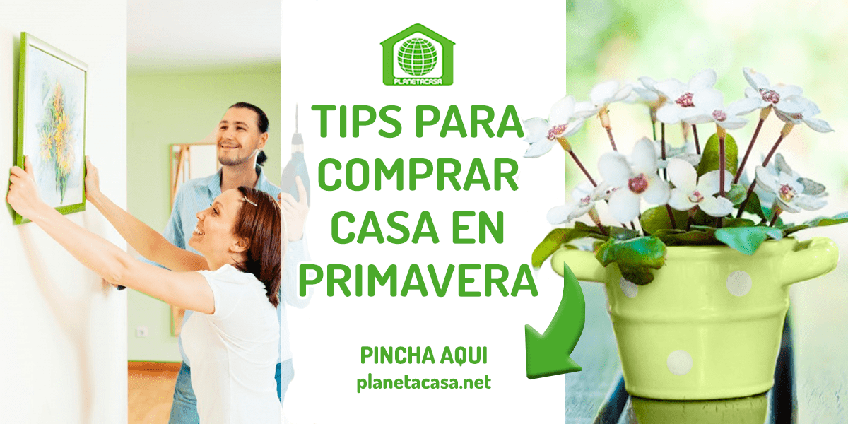 PRIMAVERA el mejor momento para comprar casa