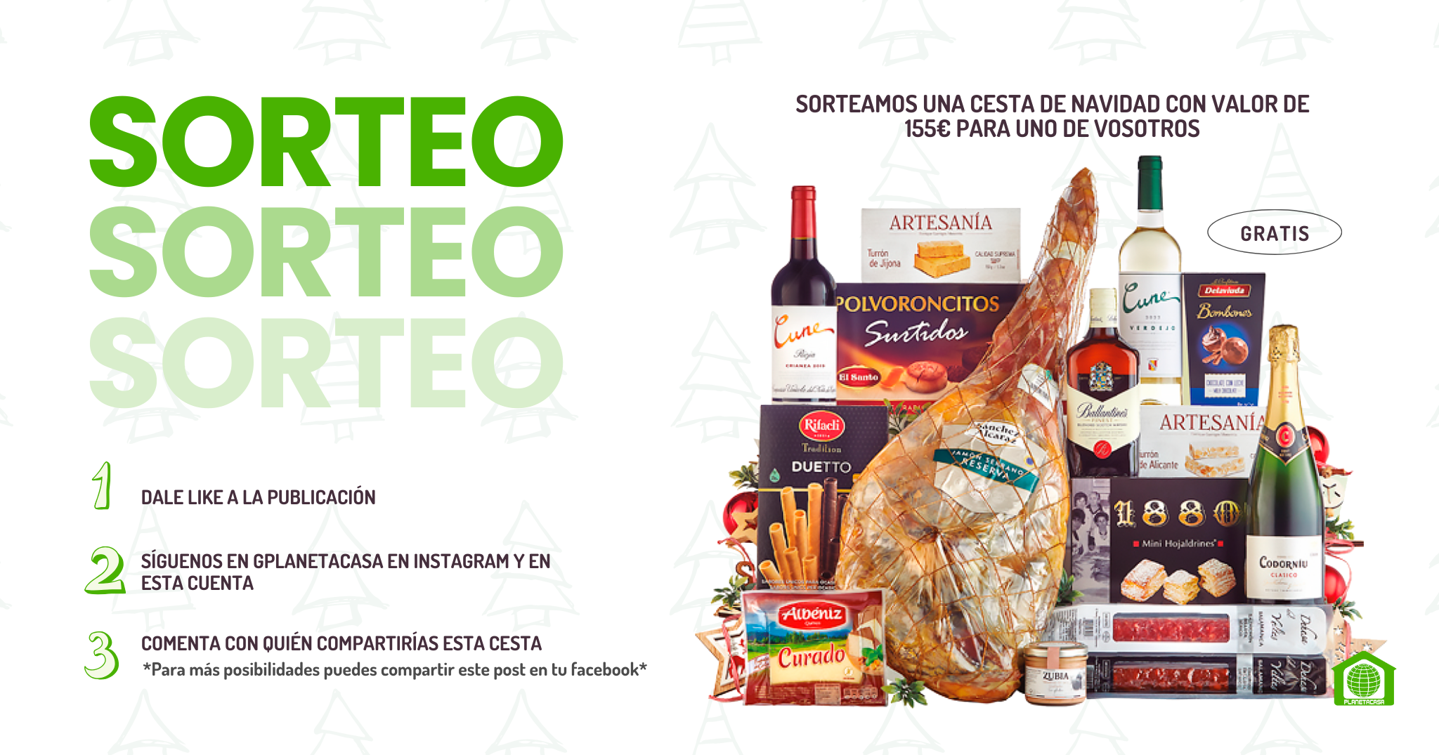 sorteo cesta de navidad 2023